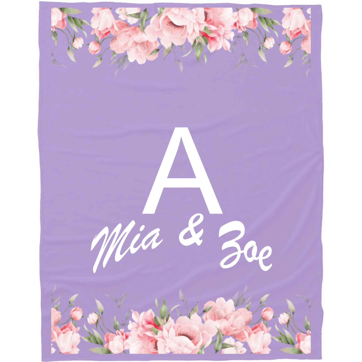 60x80name blanket